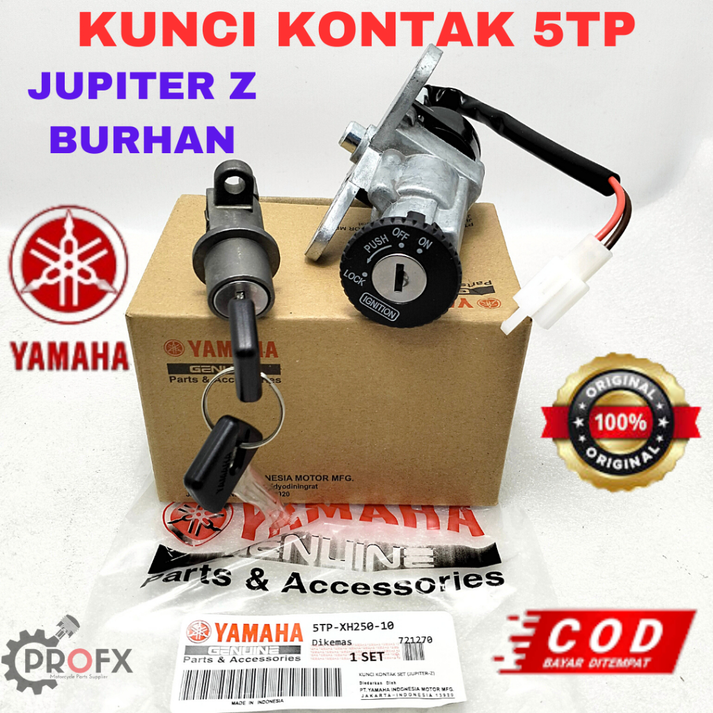 Jual KUNCI KONTAK SET 5TP YAMAHA JUPITER Z BURHAN KUALITAS