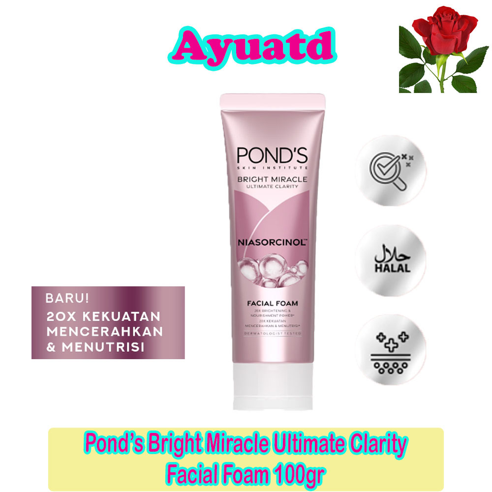 Jual PONDS Bright Beauty Facial Foam 100gr | Shopee Indonesia