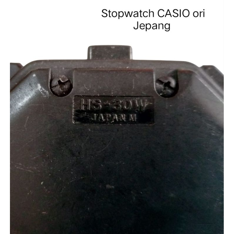 Jual stop watch STOPWATCH casio HS30W asli japan bekas Shopee Indonesia