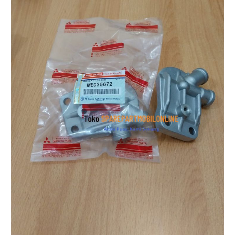 Jual Bracket fuel filter kepala head filter solar mitsubishi fuso 6d14 ...