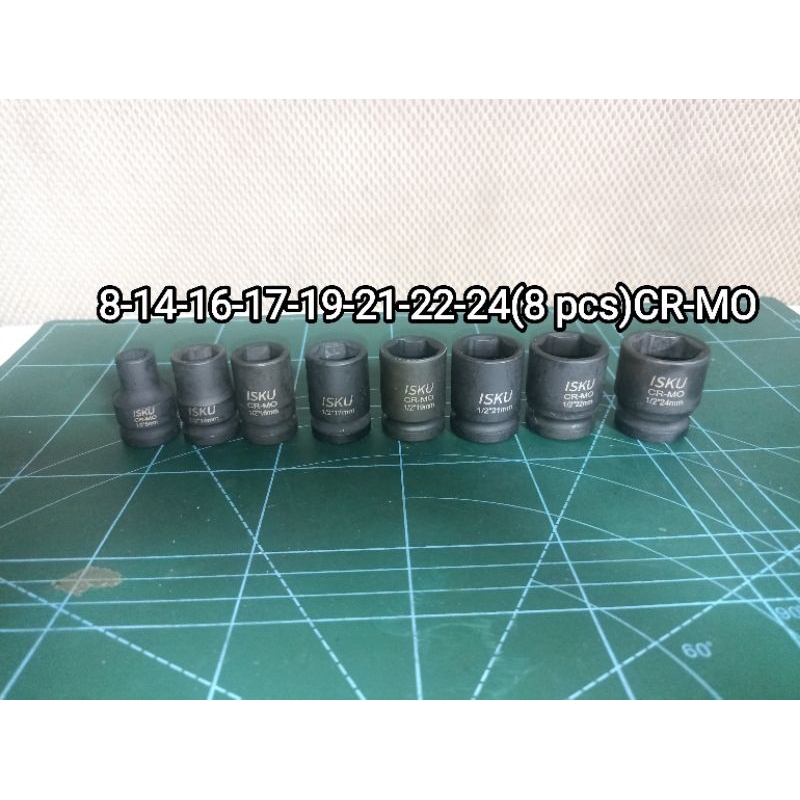 Jual mata shock kunci sok impact drive deep shocket set 1/2