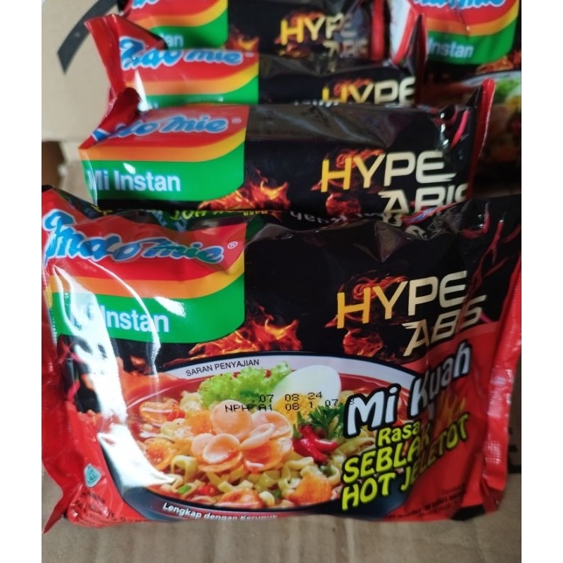 Jual Indomie Hype Abis Seblak Hot Jeletot 5 Pcs Shopee Indonesia