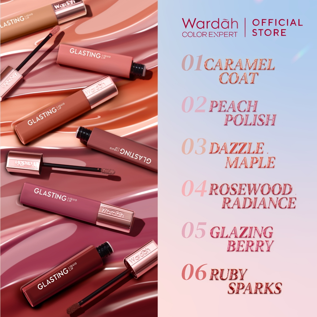 Jual Wardah Glasting Liquid Lip Shopee Indonesia