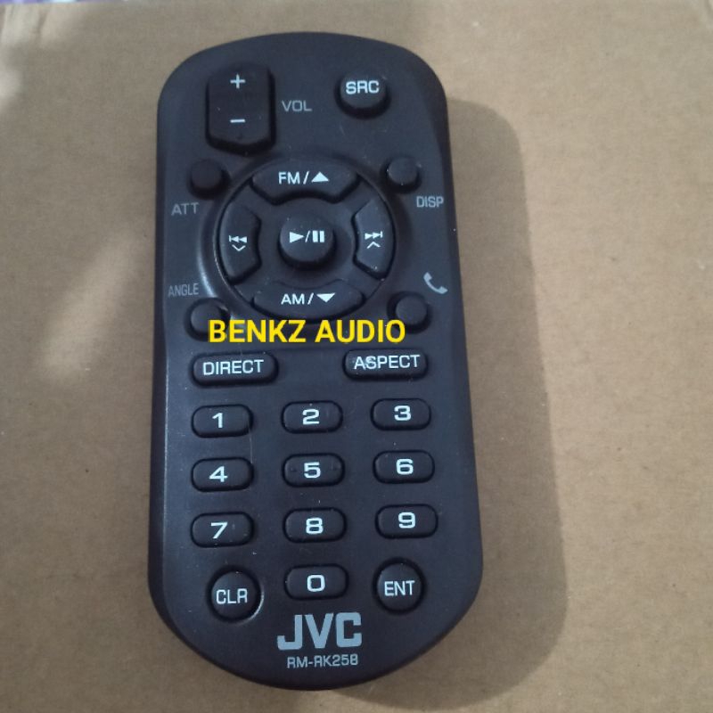 Jual Remot control head unit JVC KW V11 original RM RK258 | Shopee Indonesia