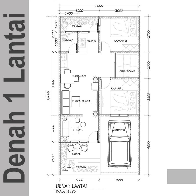 Jual Jasa Desain Profesional Denah Rumah | Shopee Indonesia