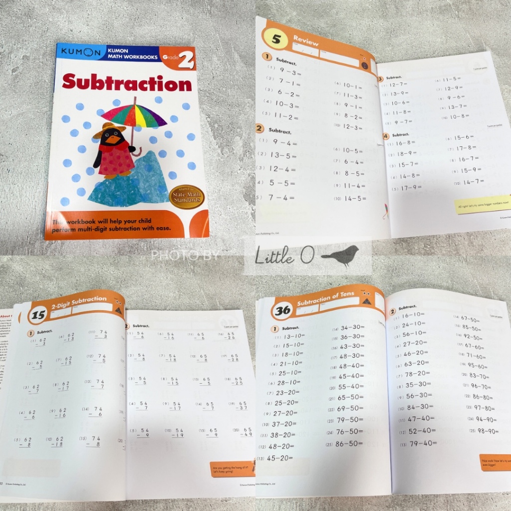 Jual Kumon Math Workbook Buku Latihan Matematika Anak SD Grade 1 2 3 4 ...