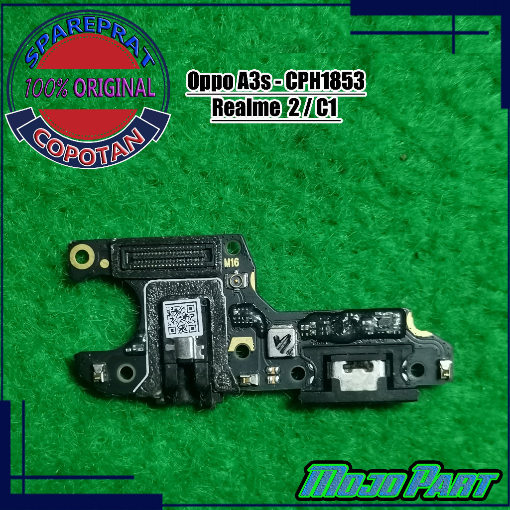 Jual Realme C1 / 2 Papan konektor cas pcb ui board charger mesin bawah