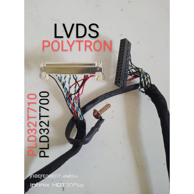 Jual Kabel Lvds Tv Polytron Pld T Pld T Lvds Tv Polytron