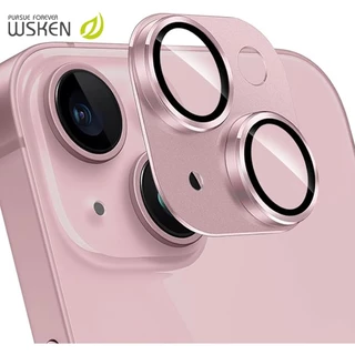 WSKEN for iPhone 15/13/17/16/14 /15 Plus Camera Lens Protector HD Tempered Glass Jatuh Cakupan Penuh Instalasi Mudah