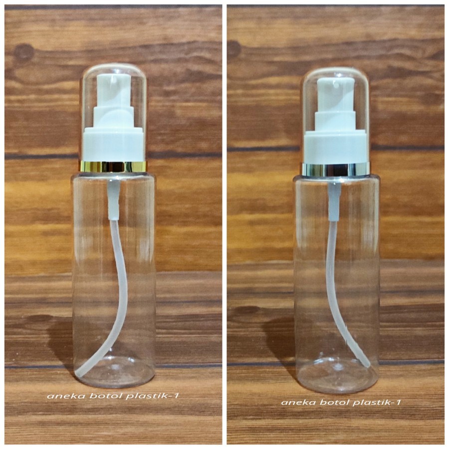 Jual Botol Treatment Pump 100ml Rf Pet / Botol Pump 100ml Cleaar ...