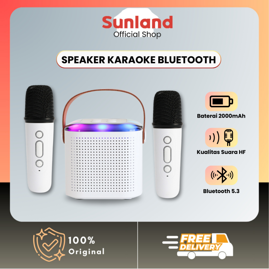 Jual WINUP Speaker Bluetooth 2 in 1 set karaoke speaker ktv Wireless ...