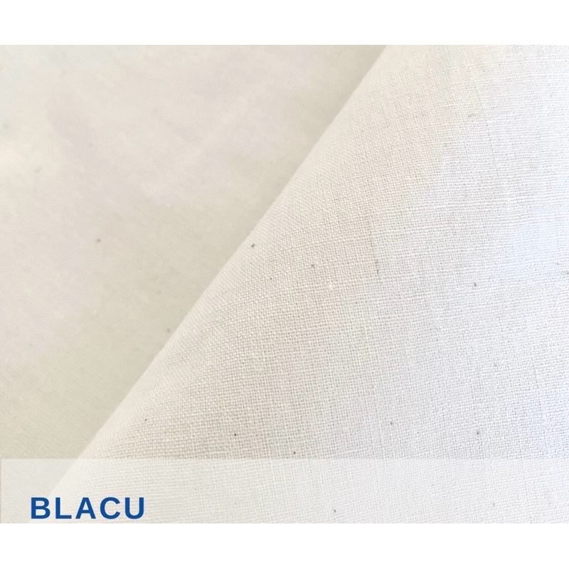 Jual Kain Blacu Per meter Kain Belacu Blaco Kanvas Goodie Bag | Shopee ...