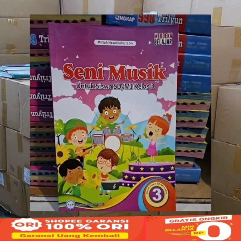 Jual Buku Siswa Seni Musik Kelaa 1, 2, 3, 4, 5, 6 Sd Kurikulum Merdeka ...