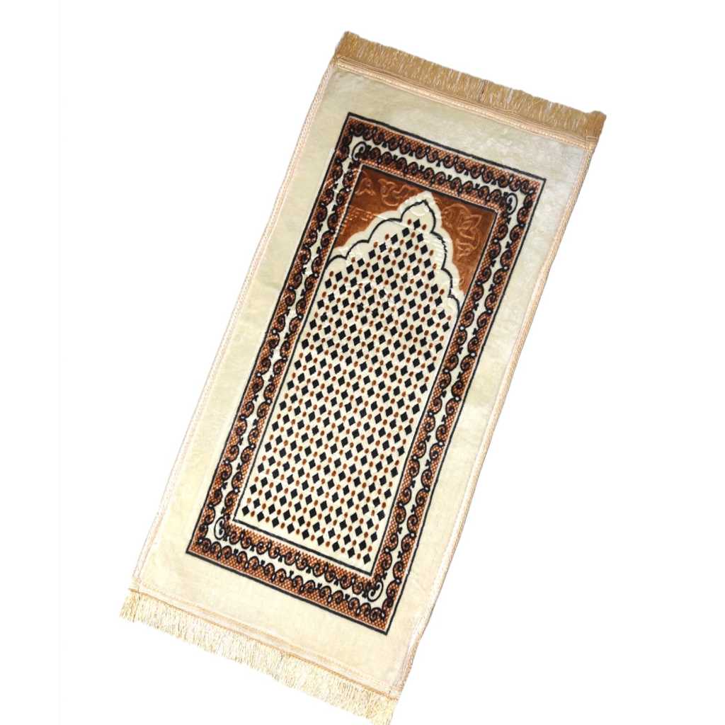 Jual sajadah turki sajadah turkey kiswah rumbai tebal besar nyaman ...