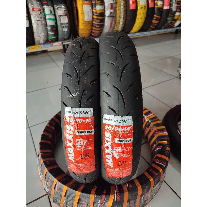 harga ban maxxis victra ring 14 ukuran 90 80