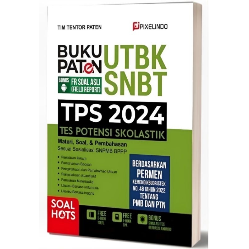 Jual BUKU PATEN UTBK SNBT TPS 2024 | Shopee Indonesia