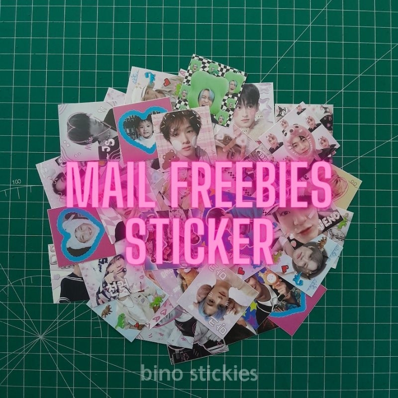 Jual [isi 50 pcs] Deco freebies sticker mail sellkor / stiker nct dream ...