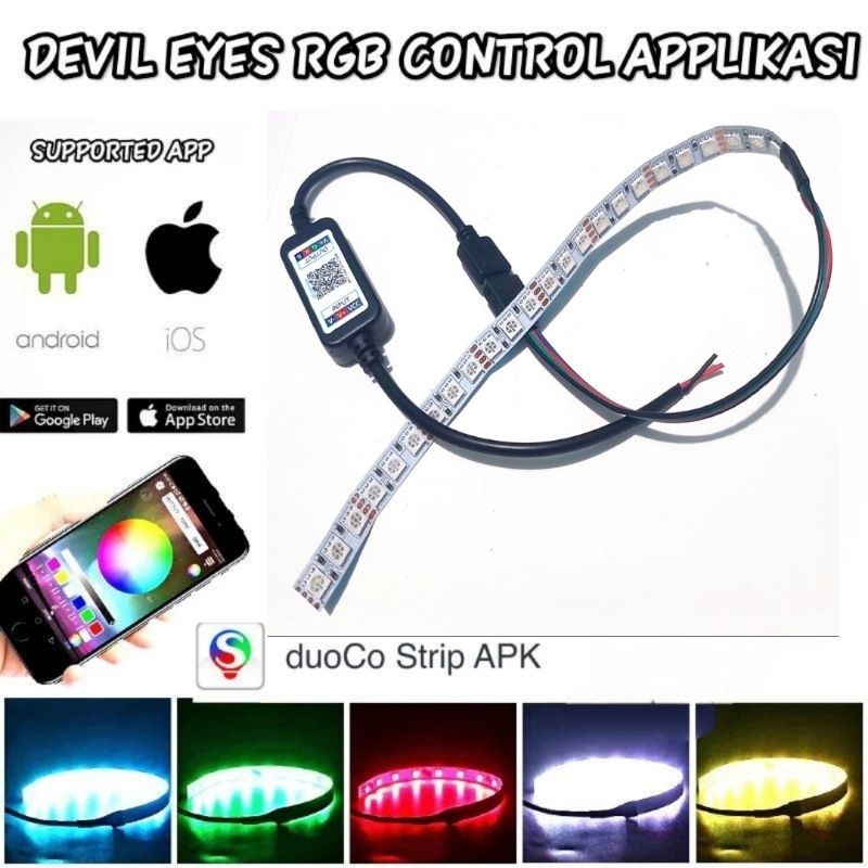 Jual Devil Demon RGB Led Rapat Untuk Projie Dan Reflektor | Shopee ...