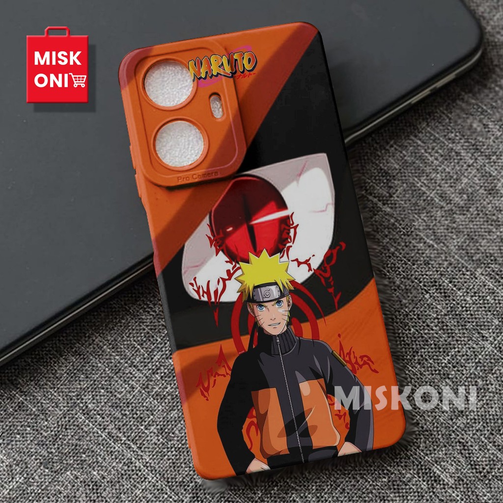 GOKEN Custodia Per Realme C55 Con Anello Magnetico 360° – Dual Layer TPU/PC, Antiurto Militare, Blu - 2