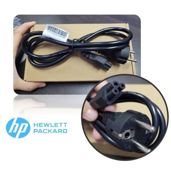 Jual Kabel power adaptor laptop HP pavilion 14 Original 3 lubang ...