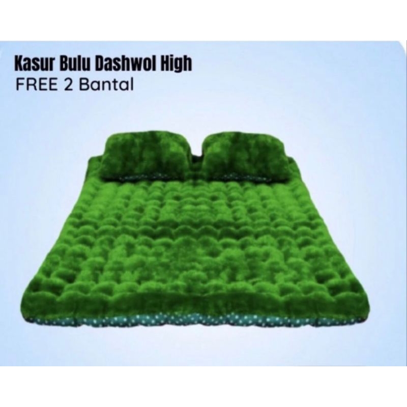 Jual KASUR RASFUR FREE 2 BANTAL / KASUR LANTAI MENUL BULU HALUS DAN ...