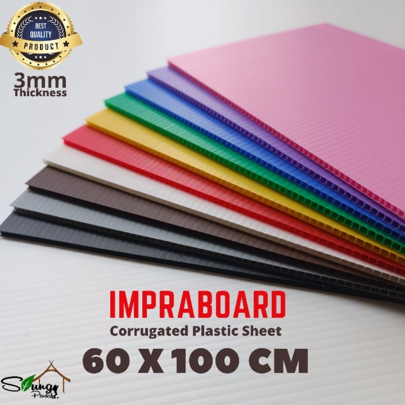 Jual Impraboard / Inpraboard / Infraboard 3mm 60 x 100 cm / 100x60 cm ...