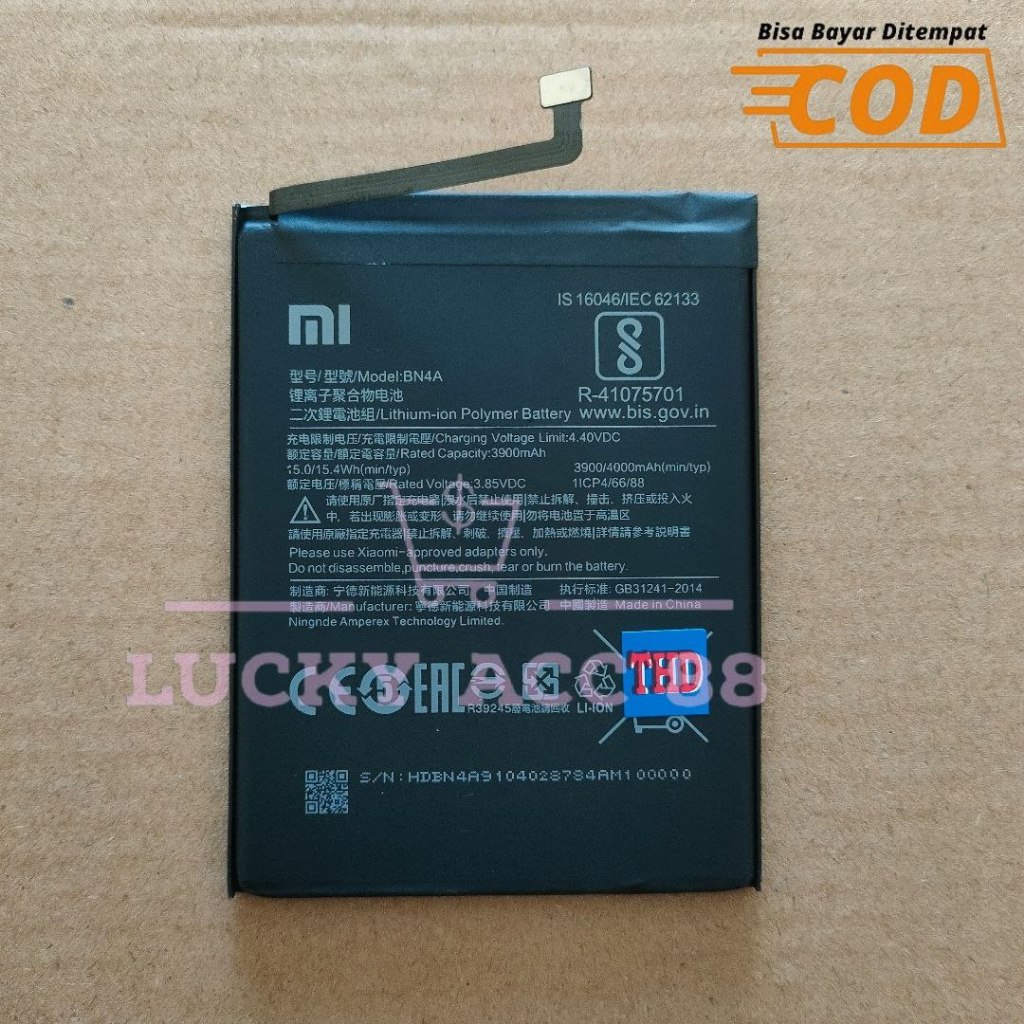 Jual Batre Baterai Hp Original Xiaomi Xiomi Redmi Note Redmi Not