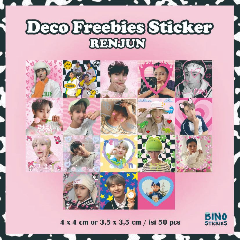 Jual [isi 50 pcs] Deco freebies sticker mail sellkor / stiker nct dream ...