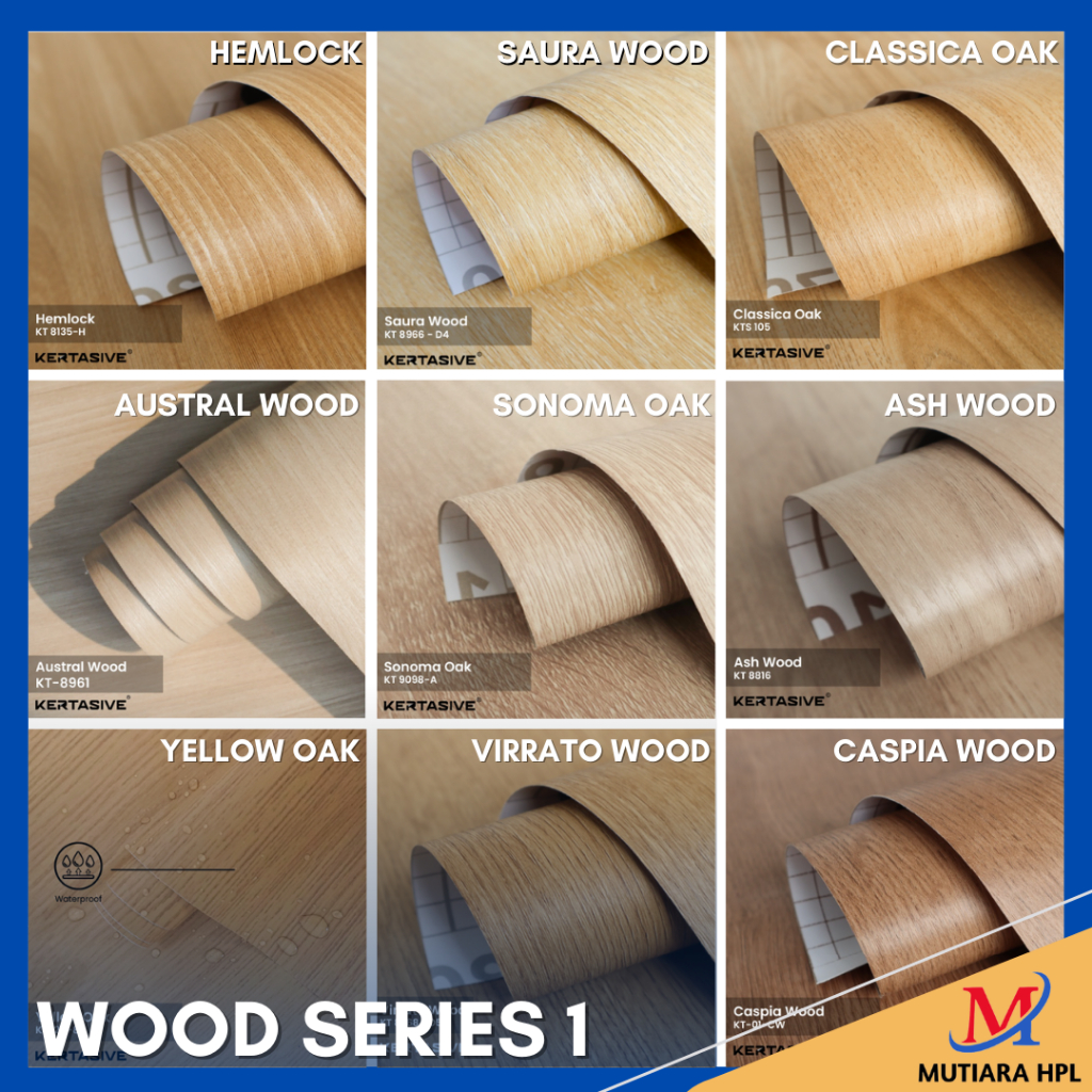 Jual KERTASIVE PVC INTERIOR FILM - WOOD SERIES 1 - PELAPIS INTERIOR ...