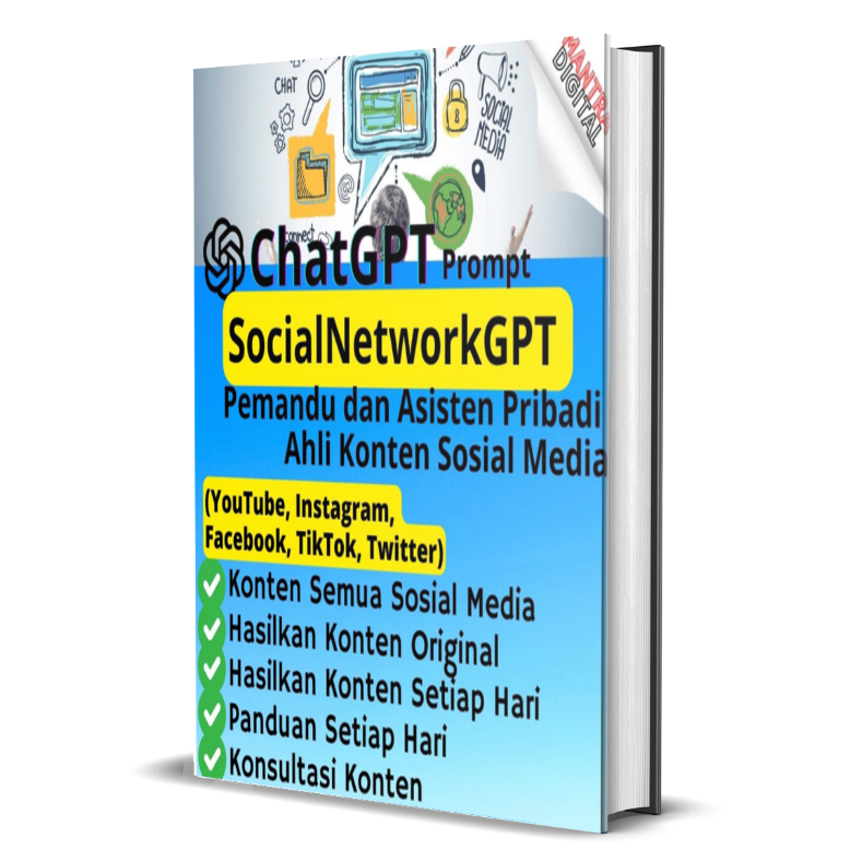 Jual Chat GPT Prompt | SocialNetworkGPT | Pemandu Dan Asisten Pribadi ...