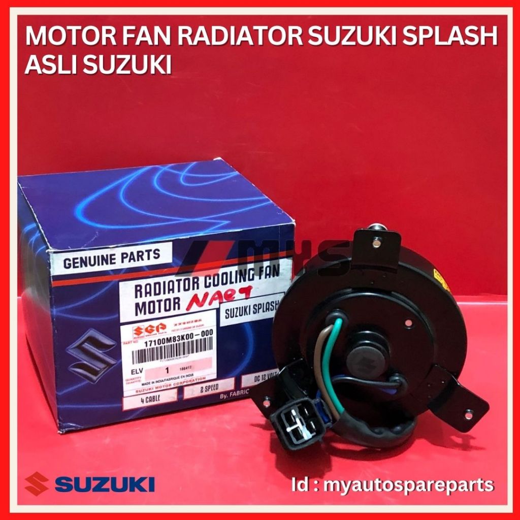 Jual MOTOR FAN RADIATOR AC Mobil SUZUKI Splash ASLI SUZUKI | Shopee ...