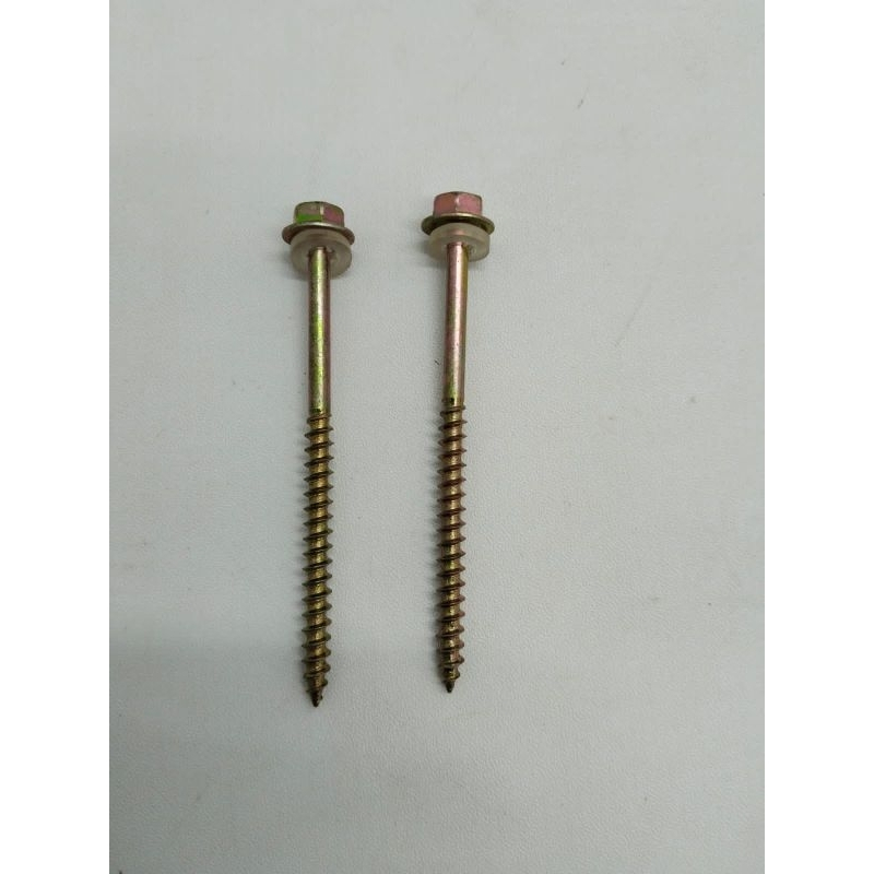 Jual Drilling Drat Kayu Baut Sekrup Skrup Self Drilling Roofing Kayu Hexagon X Mm Shopee