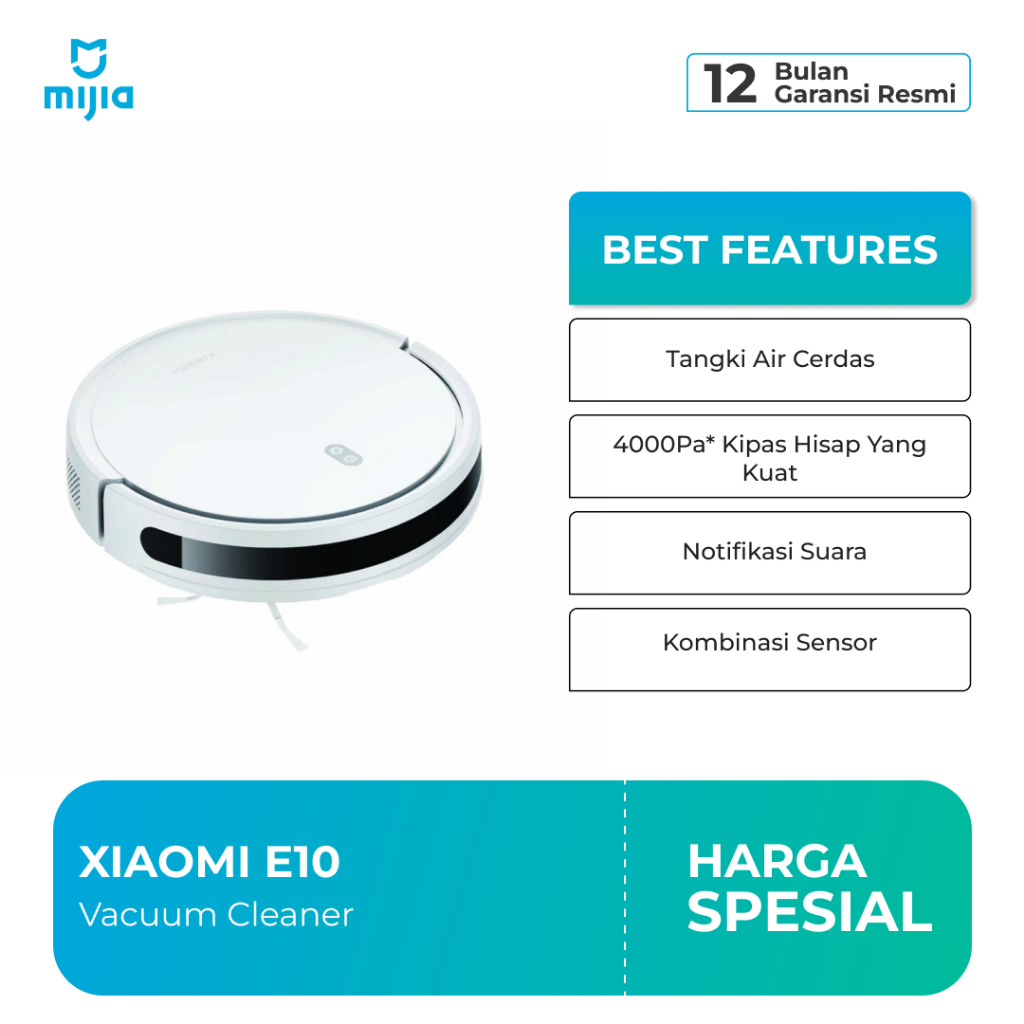 Jual Xiaomi Robot Vacuum E10 Vacuum Cleaner GARANSI RESMI | Shopee