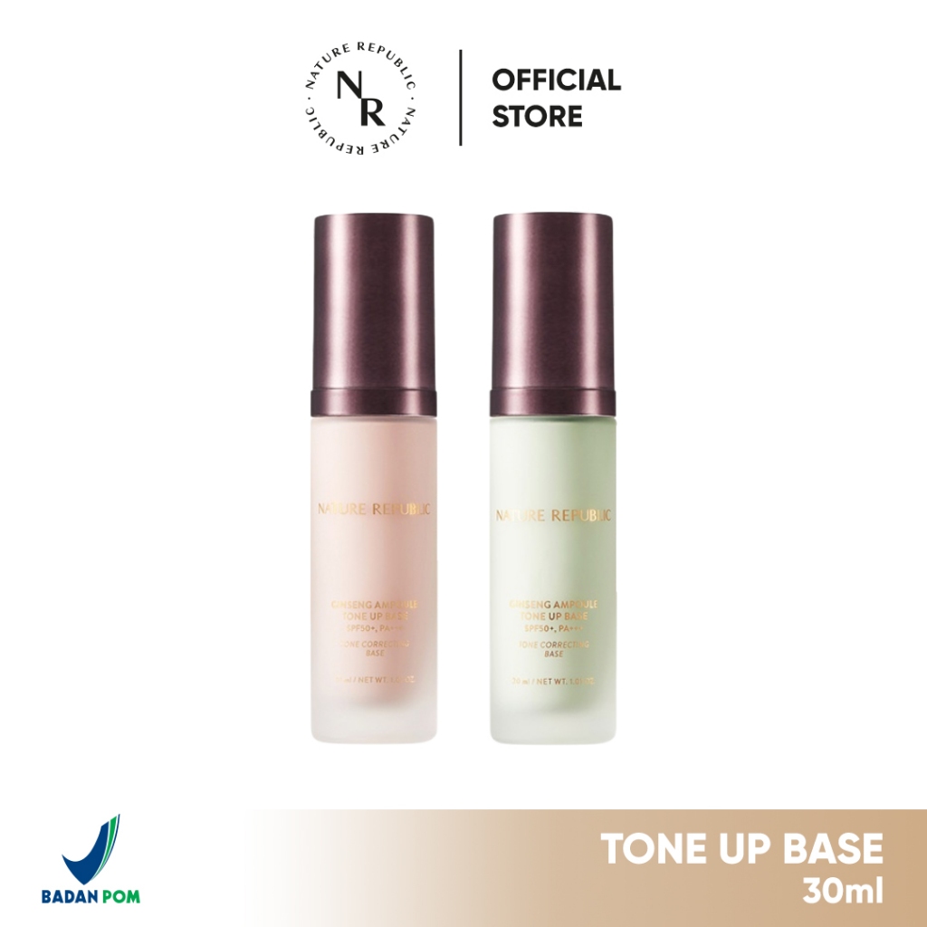 Jual NATURE REPUBLIC Ginseng Ampoule Tone Up Base SPF50+, PA