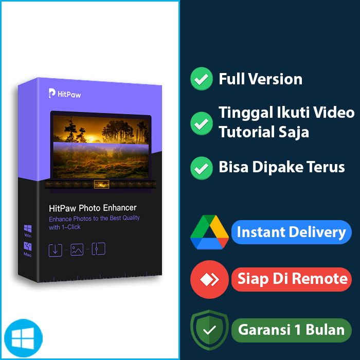 Jual Aplikasi Software | HitPaw Photo Enhancer | Shopee Indonesia