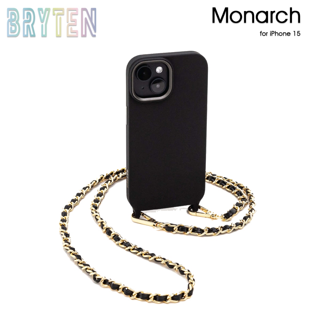 Jual Casing iPhone 15 Bryten Monarch Crossbody Chain Case MagSafe ...