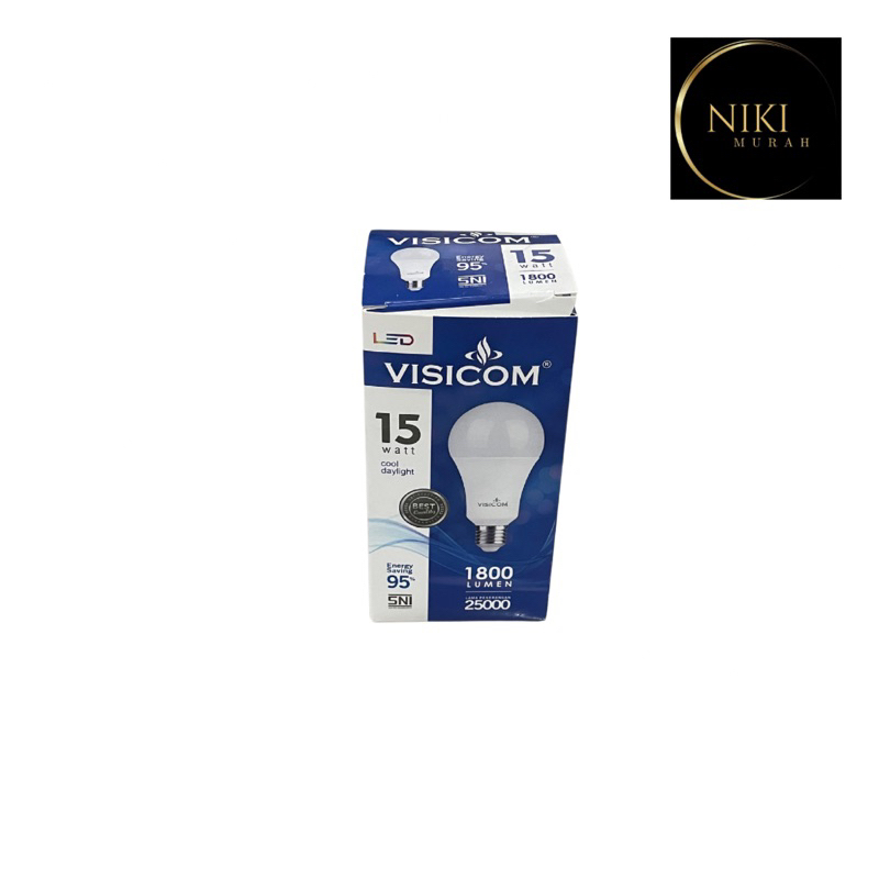 Jual LAMPU LED Bulb Visicom 15W GARANSI 1 Tahun | Shopee Indonesia