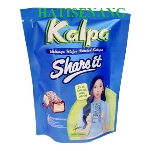 Jual Kalpa Share It Wafer Cokelat Kelapa G Pouch Isi Pcs