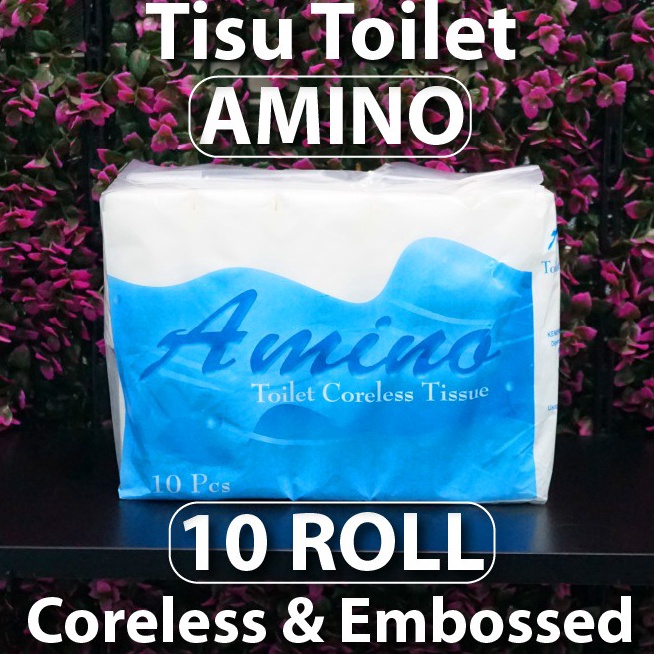 Jual Kualitas Terbaik Tissue Toilet Roll Amino Tisu Tanpa Core dan