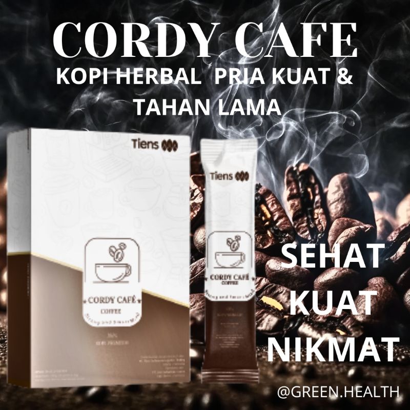 Jual Cordyceps Caffee Kopi Herbal Kuat Pria Tahan Lama Sex 100 Original Obat Penambah Stamina 2578
