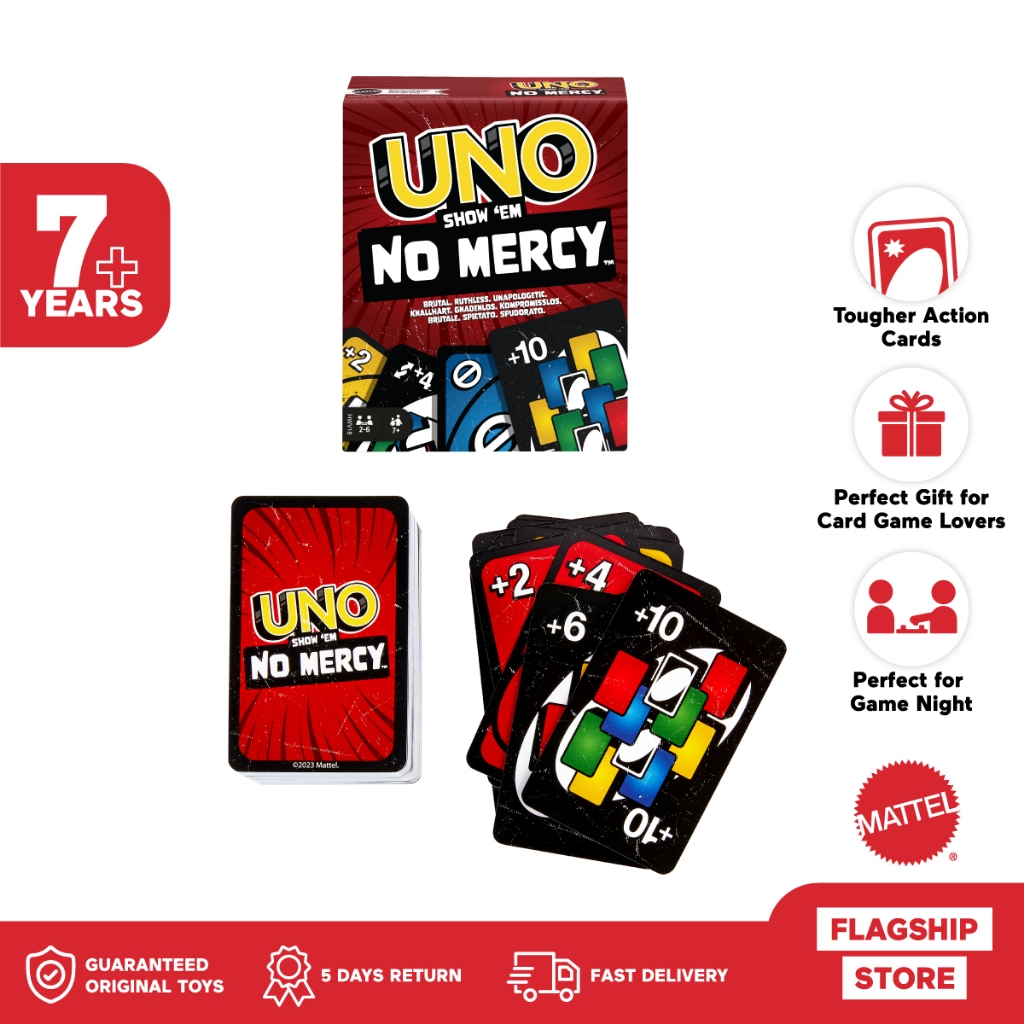 Jual UNO Show 'Em No Mercy - Permainan Kartu | Shopee Indonesia