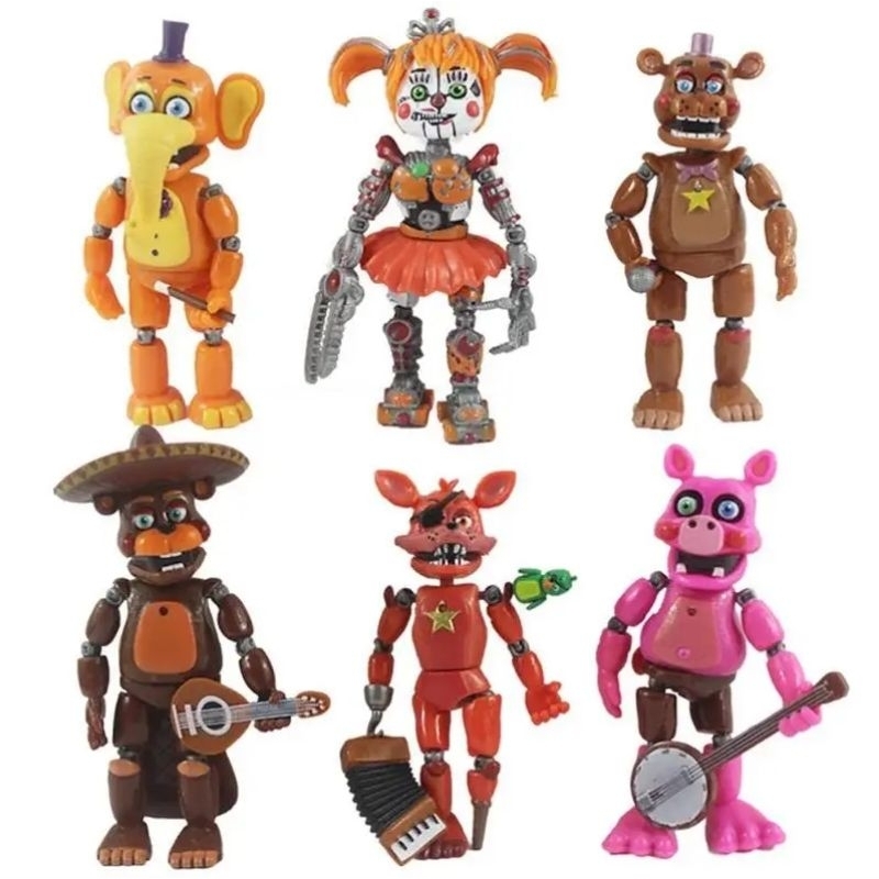 Jual Mainan Five Nights At Freddy's Foxy Pirate Edition Figure Set