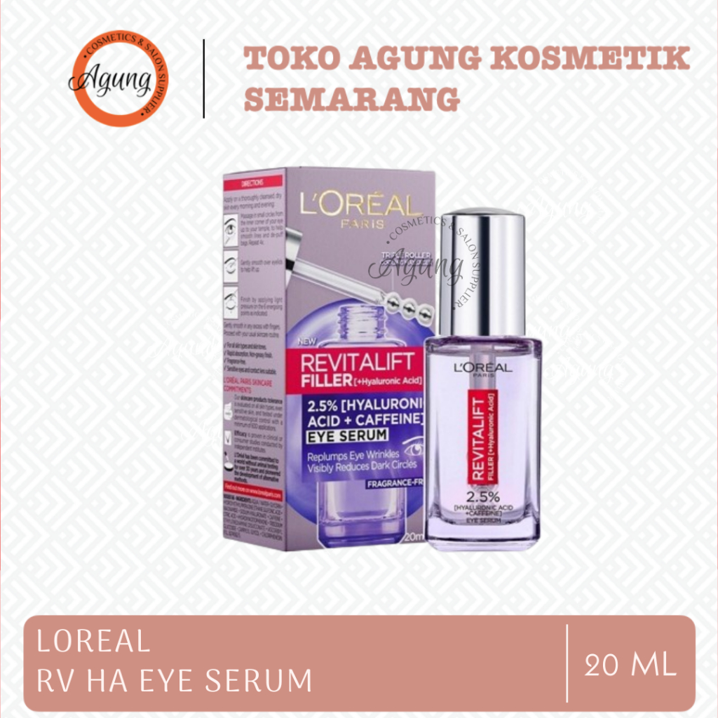 Jual L'Oreal Revitalift Hyaluronic Acid Eye Serum 20ML Shopee Indonesia