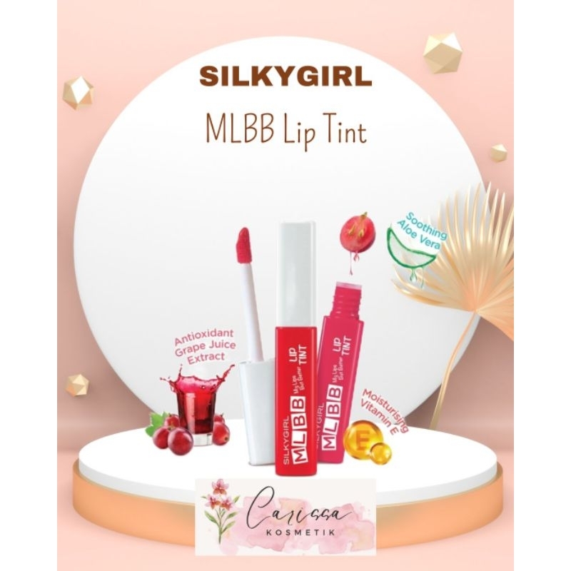 Jual SILKYGIRL MLBB my lips but better Lip Tint Shopee Indonesia