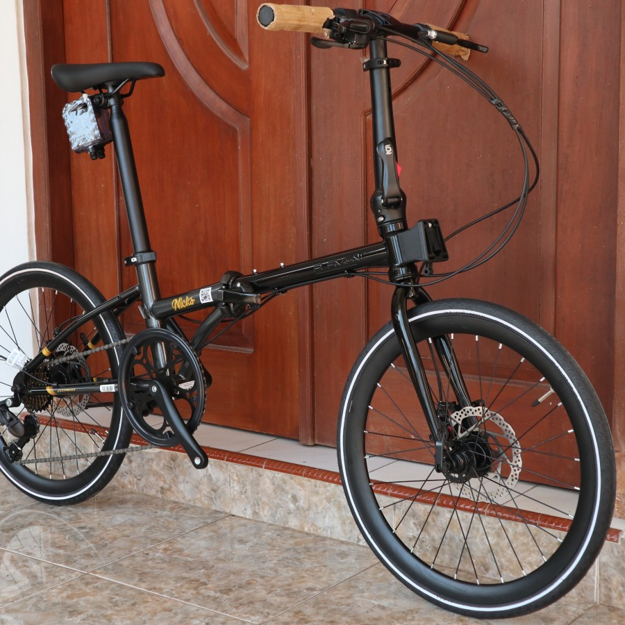 Jual Sepeda lipat 20 inch element nicks frame chromoly 8 speed 2023 rem ...