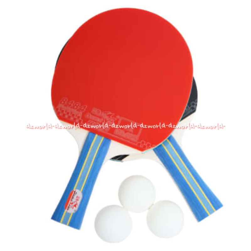 Jual Double Fish 236a Racket Tenis Set With Ball Raket Tennis Meja ...