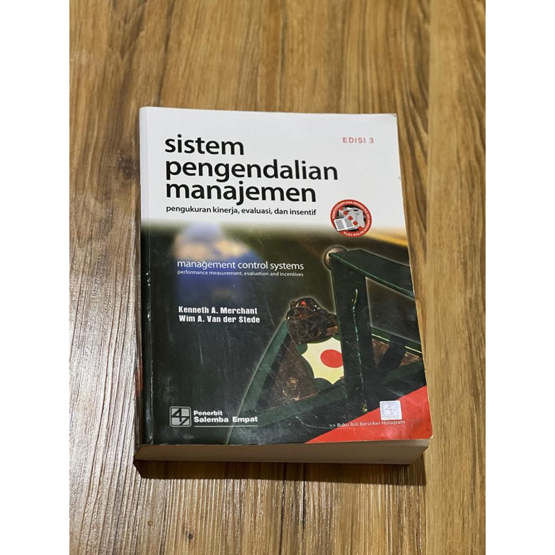 Jual Buku Asli Sistem Pengendalian Manajemen Edisi 3 Penerbit Salemba ...