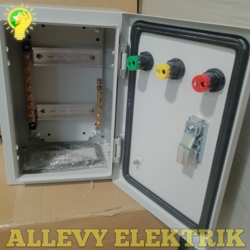 Jual BOX PANEL INDOOR 20X30X15 + PILOT LAMP RST + REL MCB + NOL ARDE ...