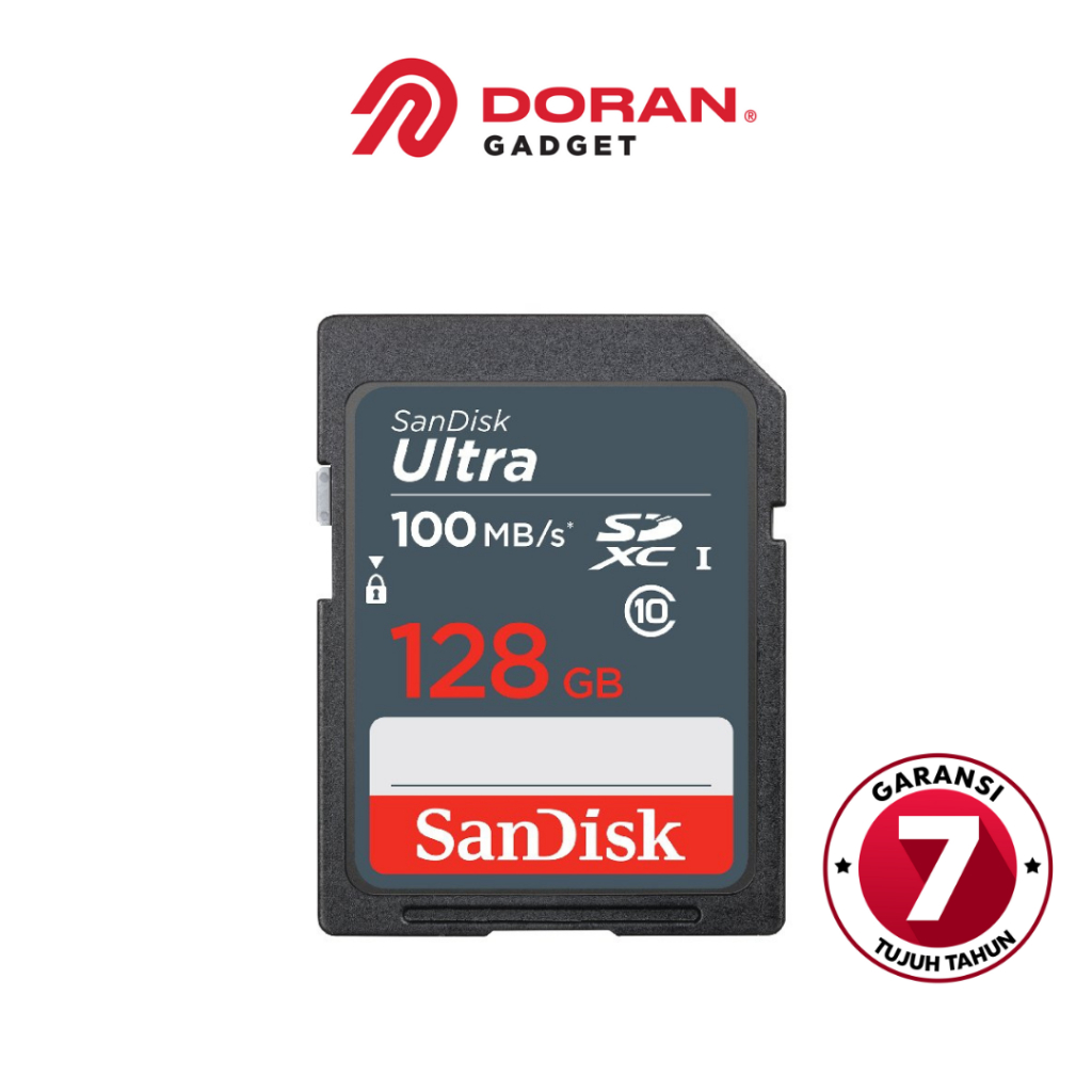 Jual SD Card 128GB 128 GB Sandisk Ultra SDHC SDXC CL10 100MBPS ...