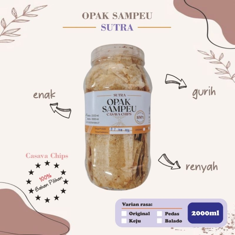 Jual Opak Sampeu Sutra (2000ml) | Shopee Indonesia